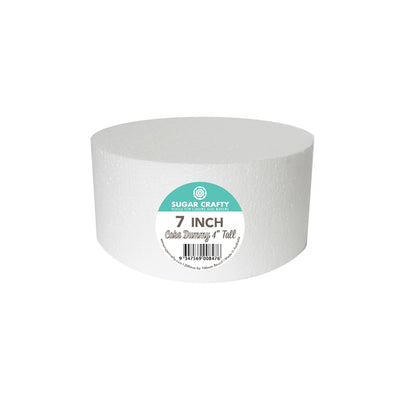 Cake Dummy Round 7" x 4" High