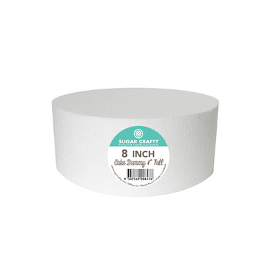 Cake Dummy Round 8" x 4" High