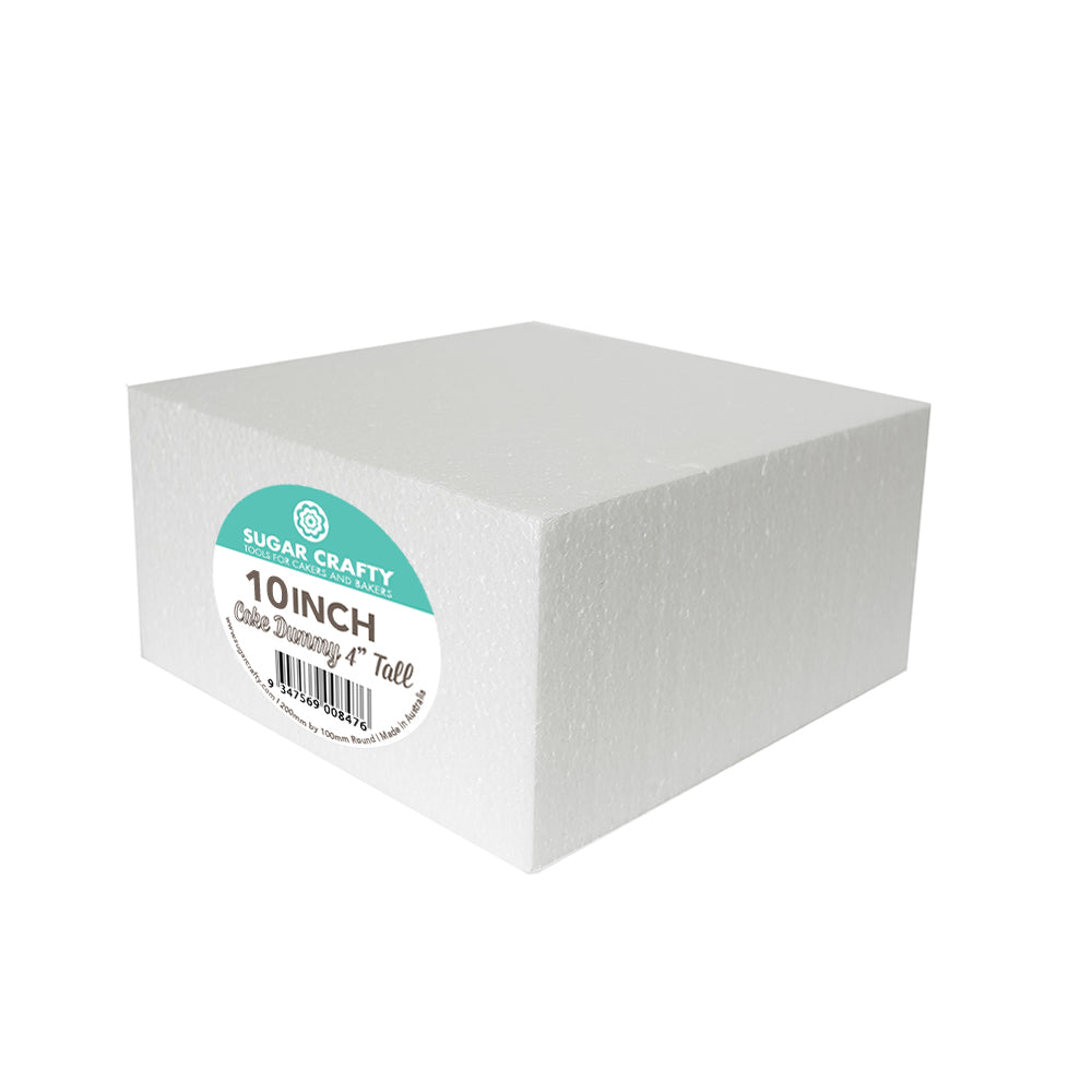 Cake Dummy Square 10" x 4" High