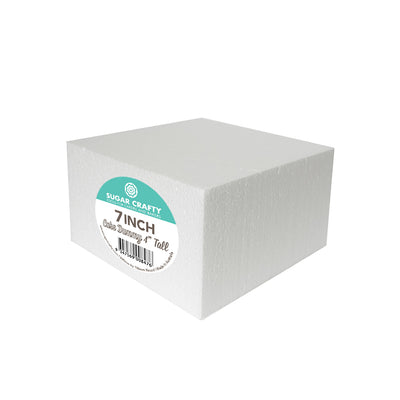 Cake Dummy Square 7" x 4" High