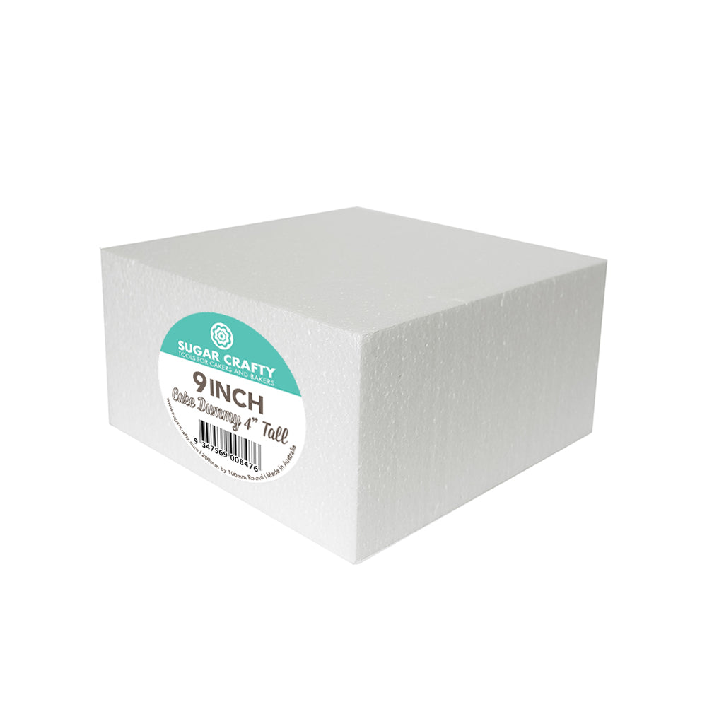 Cake Dummy Square 9" x 4" High