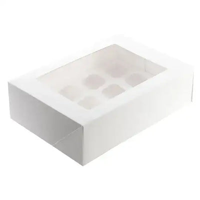 CUPCAKE BOX 12 HOLE MONDO