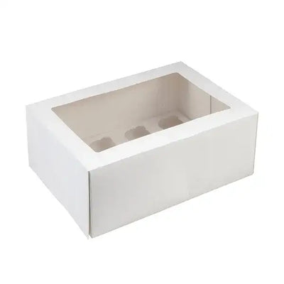 CUPCAKE BOX 6 HOLE MONDO