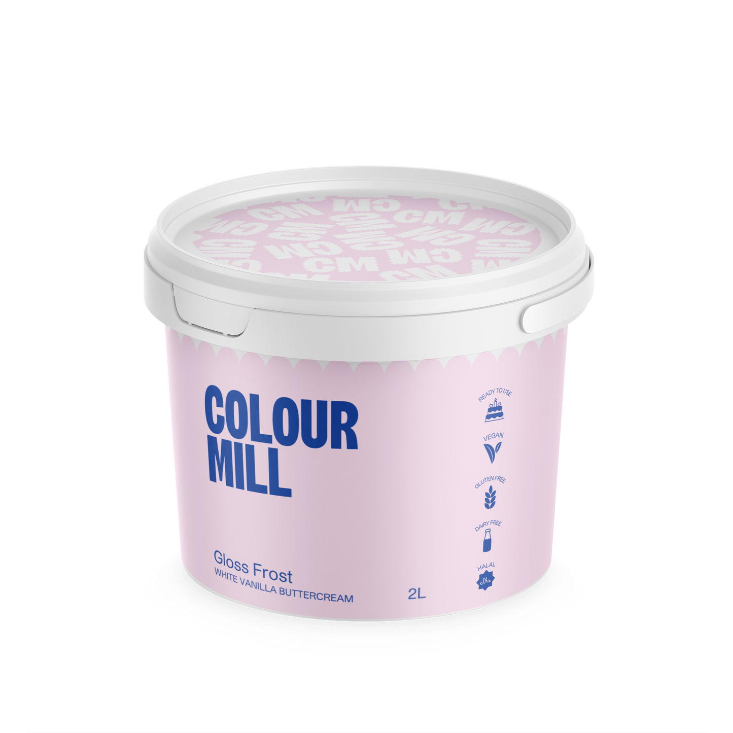 Buttercream Icing 1L Gloss Frost Colour Mill