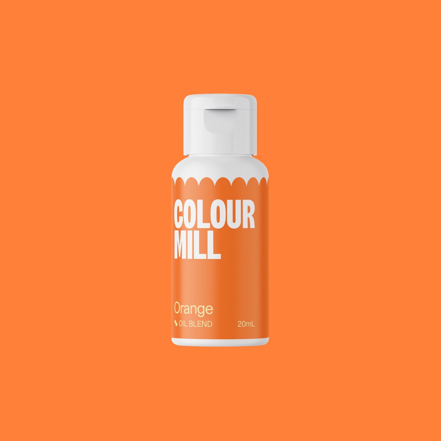 Food Colour Orange Colour Mill Oil 20ml