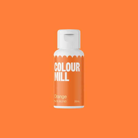 Food Colour Orange Colour Mill Oil 20ml