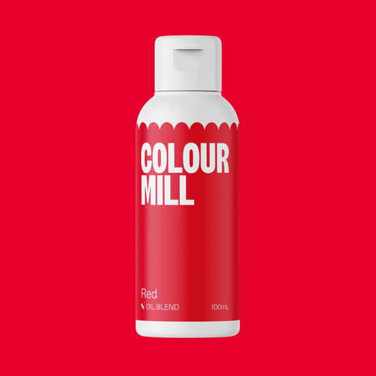 Food Colour Red Colour Mill Oil 100ml