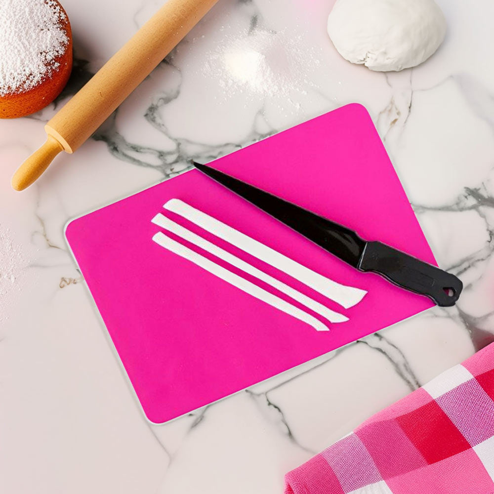 Small Silicone Mat & Knife (Sugar Crafty)