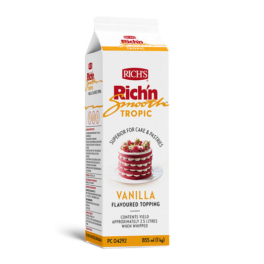 RICH'S FROZEN RICH N SMOOTH TROPIC NATURAL VANILLA FLAVOUR 1 KG