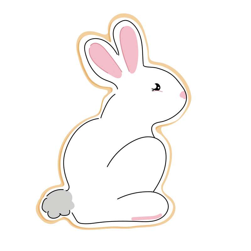 Cookie Cutter Bunny – view 4