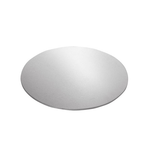 Cake Board Masonite Silver 12" Round Mondo