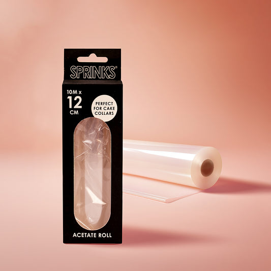 Acetate Roll Sprinks 12cm High