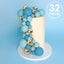 32 Cake Ball Toppers - BOLD IN BLUE SPRINKS