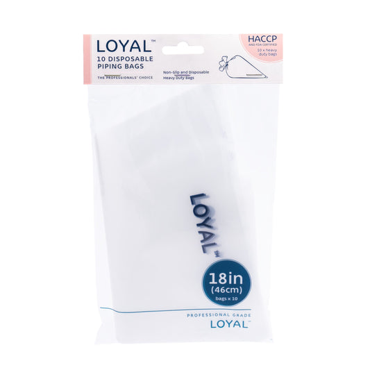 Disposable Piping Bags Clear 18" (10pc)