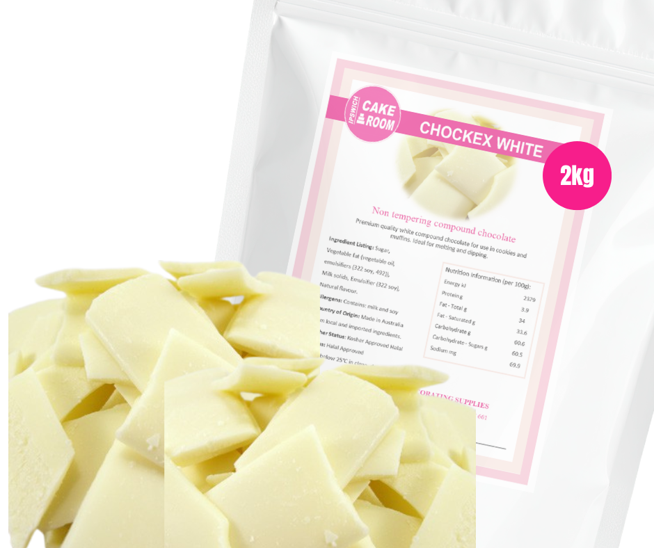 BAKELS CHOCKEX WHITE COMPOUND CHOCOLATE