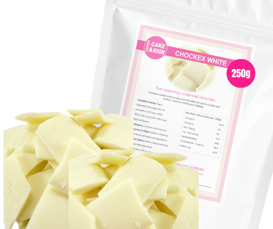 BAKELS CHOCKEX WHITE COMPOUND CHOCOLATE