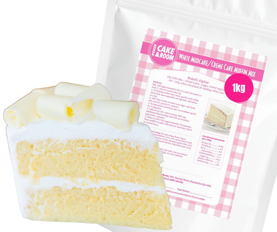 BAKELS CREME MUFFIN / WHITE CHOCOLATE CAKE MIX