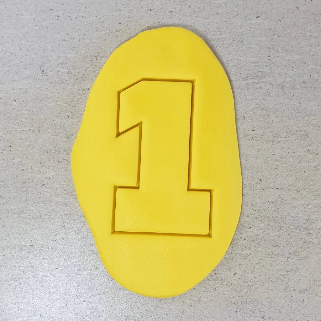 Cookie Cutter Number 1 Cutter (Wide Version)