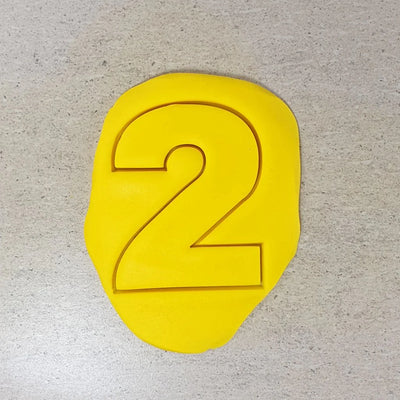 Cookie Cutter Number 2 Cutter (Wide Version)m