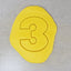 Cookie Cutter Number 3 Cutter (Wide Version)