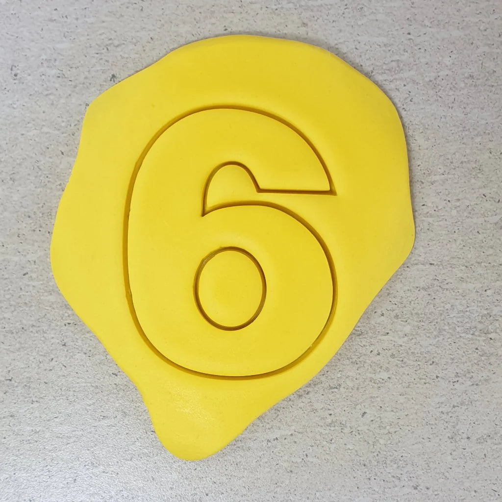 Cookie Cutter Number 6/9 Cutter (Wide Version) – Ipswich Cake Room