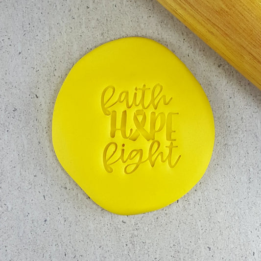 Faith Hope Fight Embosser