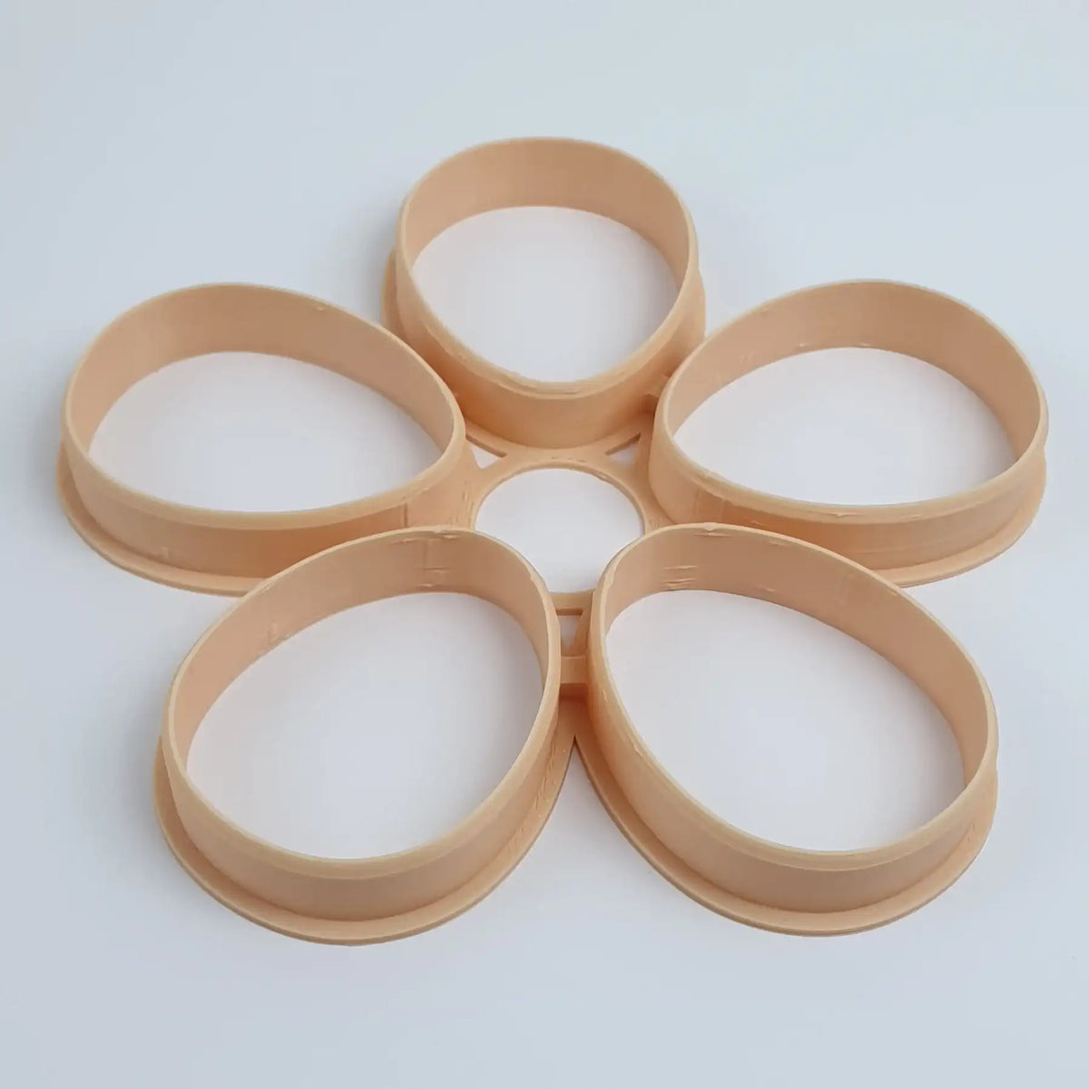 Easter Egg Minis Cutter & Debosser Set with 5pc Cutter Little Biskut – view 2