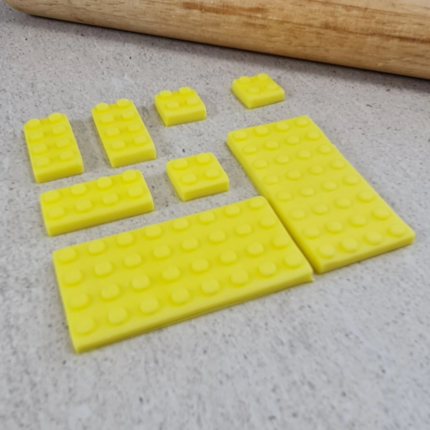 Cookie Cutter Lego Cutter and Debosser Set