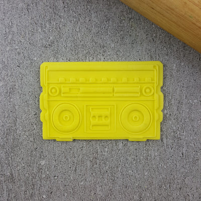 Cookie Cutter Boom Box Cutter and Debosser Set