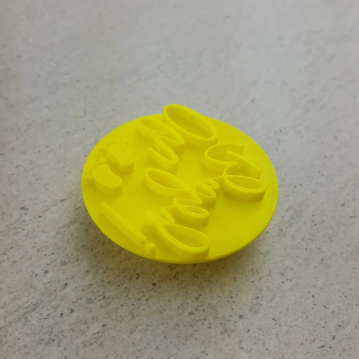 Cookie Stamp Oh Baby with Feet – view 2