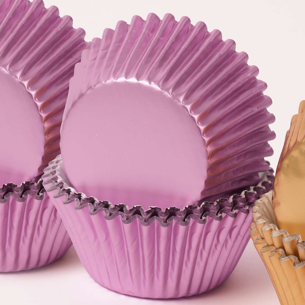 Papyrus & Co 50mm Lilac Foil Baking Cups 50 Pack – view 3