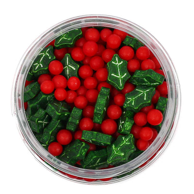 DECK THE HALLS Sprinkles (70g) by Sprinks