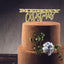 GOLD Plated Cake Topper - MERRY CHRISTMAS