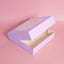 PAPYRUS Scalloped LARGE Treat Box (Pack of 5) - MIXED COLOURS