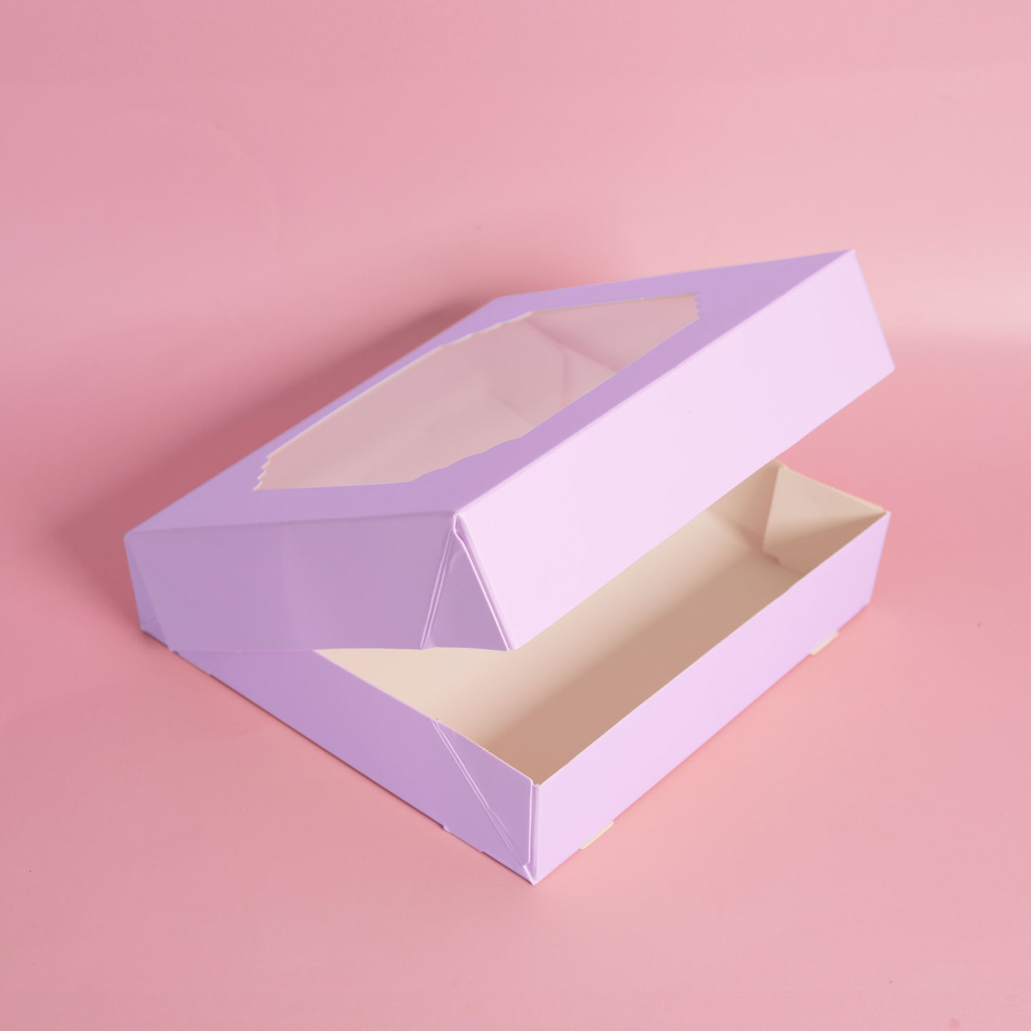 PAPYRUS Scalloped LARGE Treat Box (Pack of 5) - MIXED COLOURS