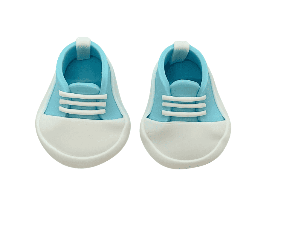 Baby Shoes Blue Paired