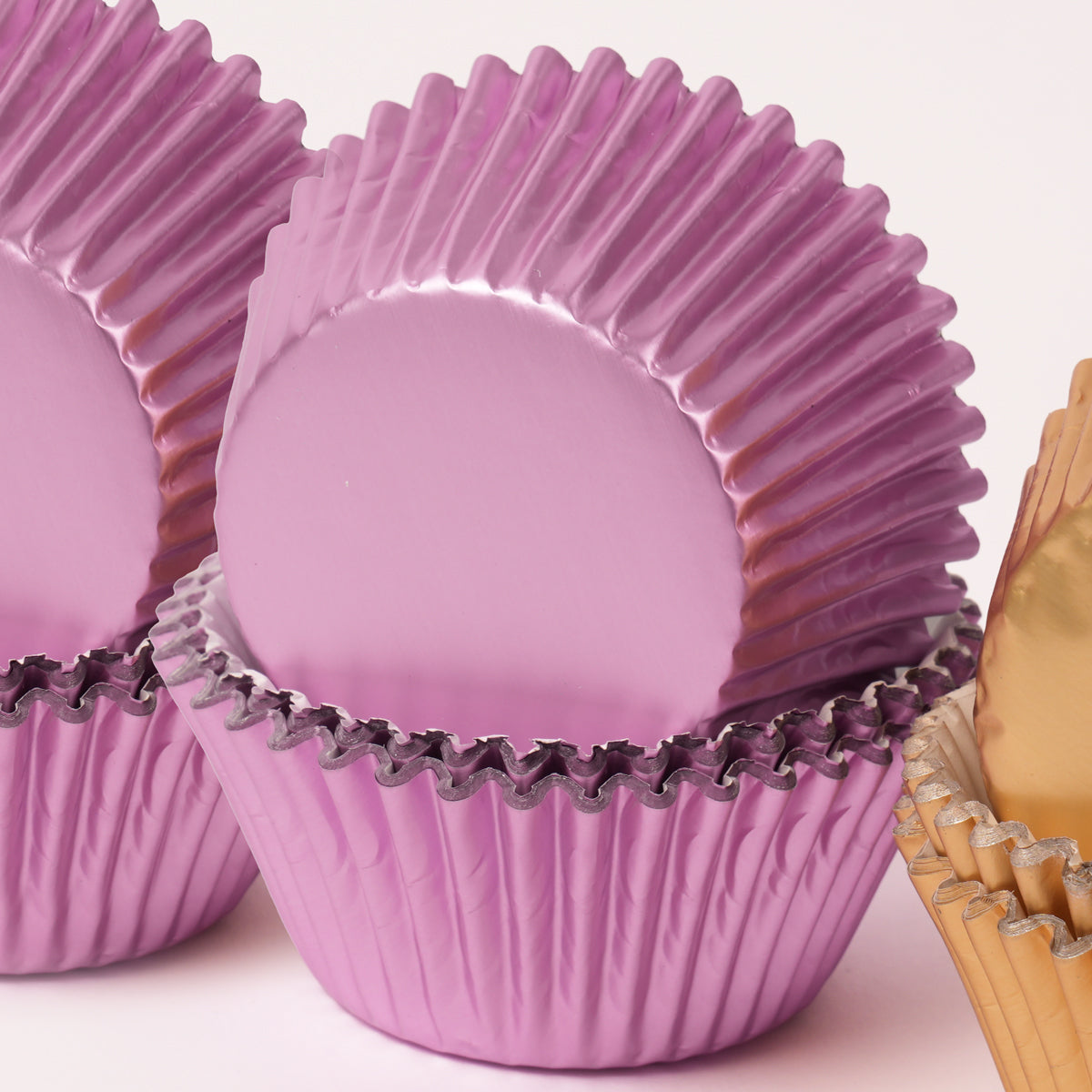 Papyrus & Co 44mm Lilac Foil Baking Cups | 50 Pack