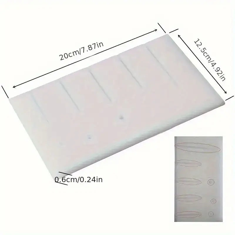 Plastic Petal Leaves Veining Board