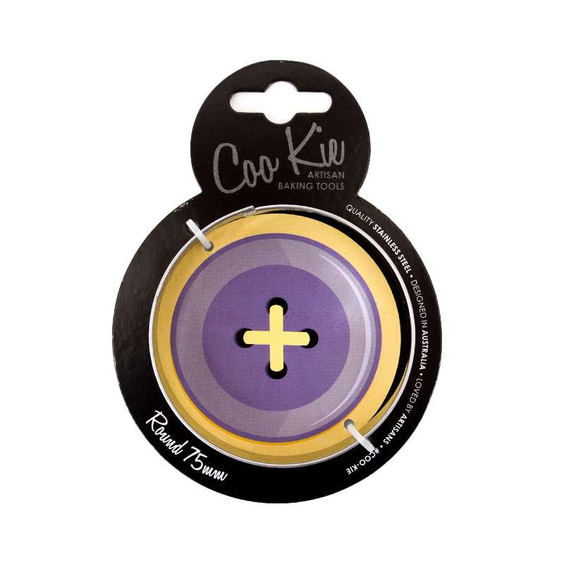 Cookie Cutter Round 75mm Coo Kie