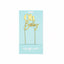 Cake Topper Oh Baby Metal Cake Gold