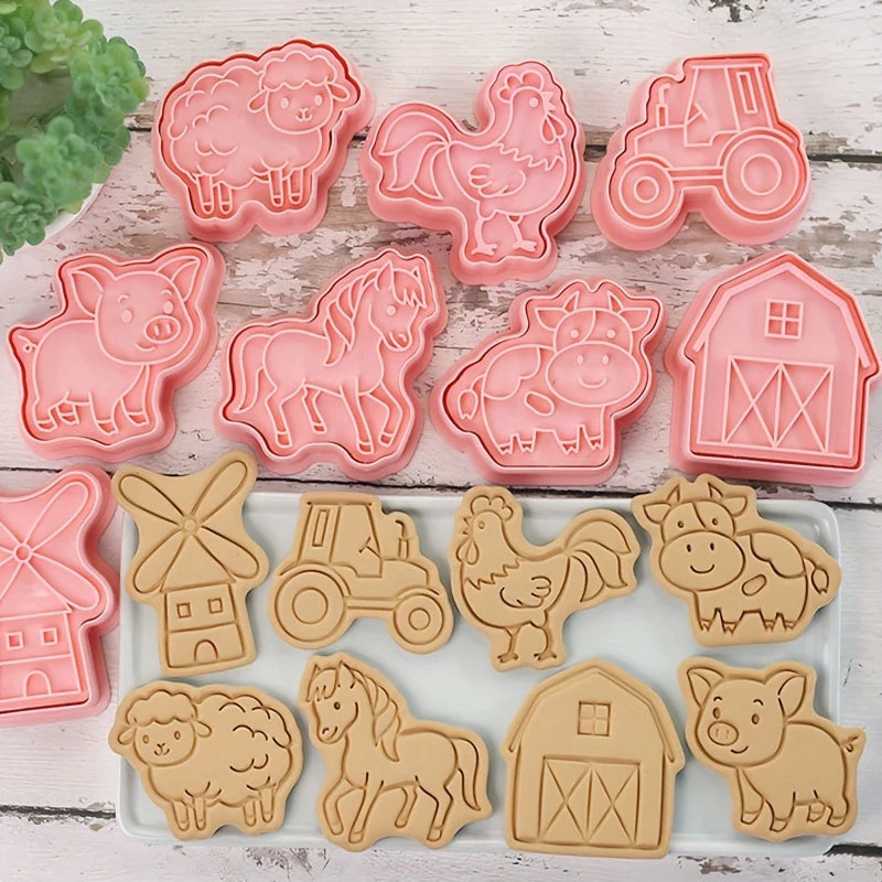 Farm Cookie Cutter Set 8pc