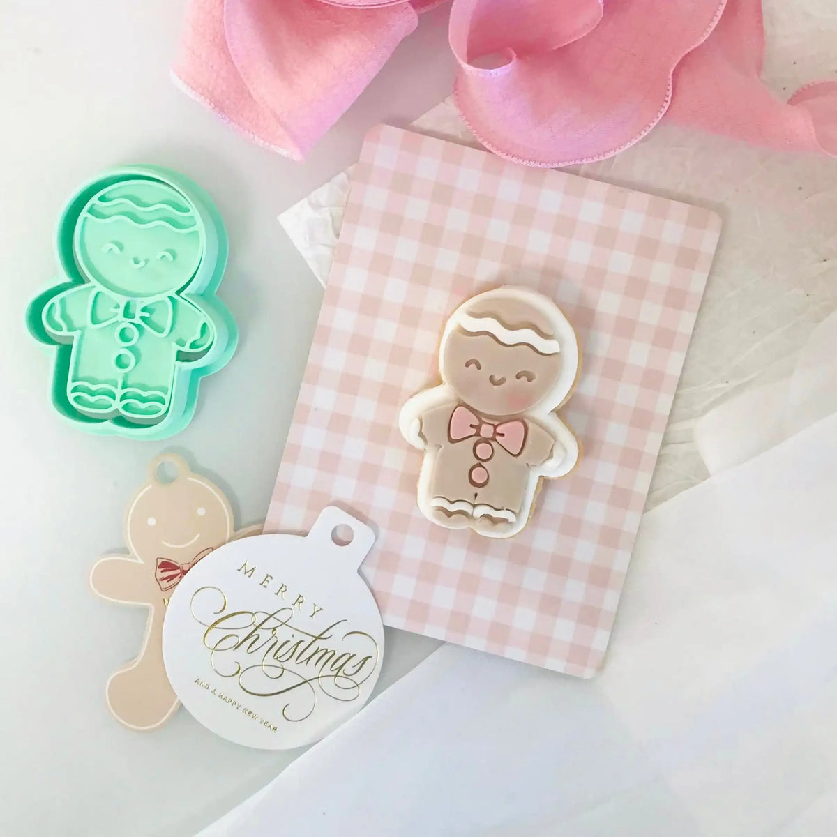 Gingerbread Man - Bento Minis Cutter Set (SweetP)