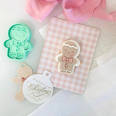 Gingerbread Man - Bento Minis Cutter Set (SweetP)