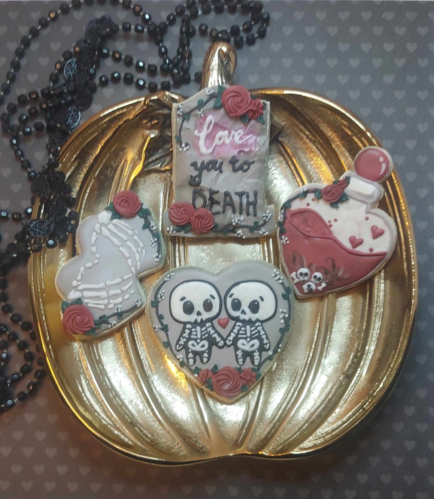 Love You to Death: A Spooky Valentine's Day Cookie Class (Fri 7th Feb 6pm)