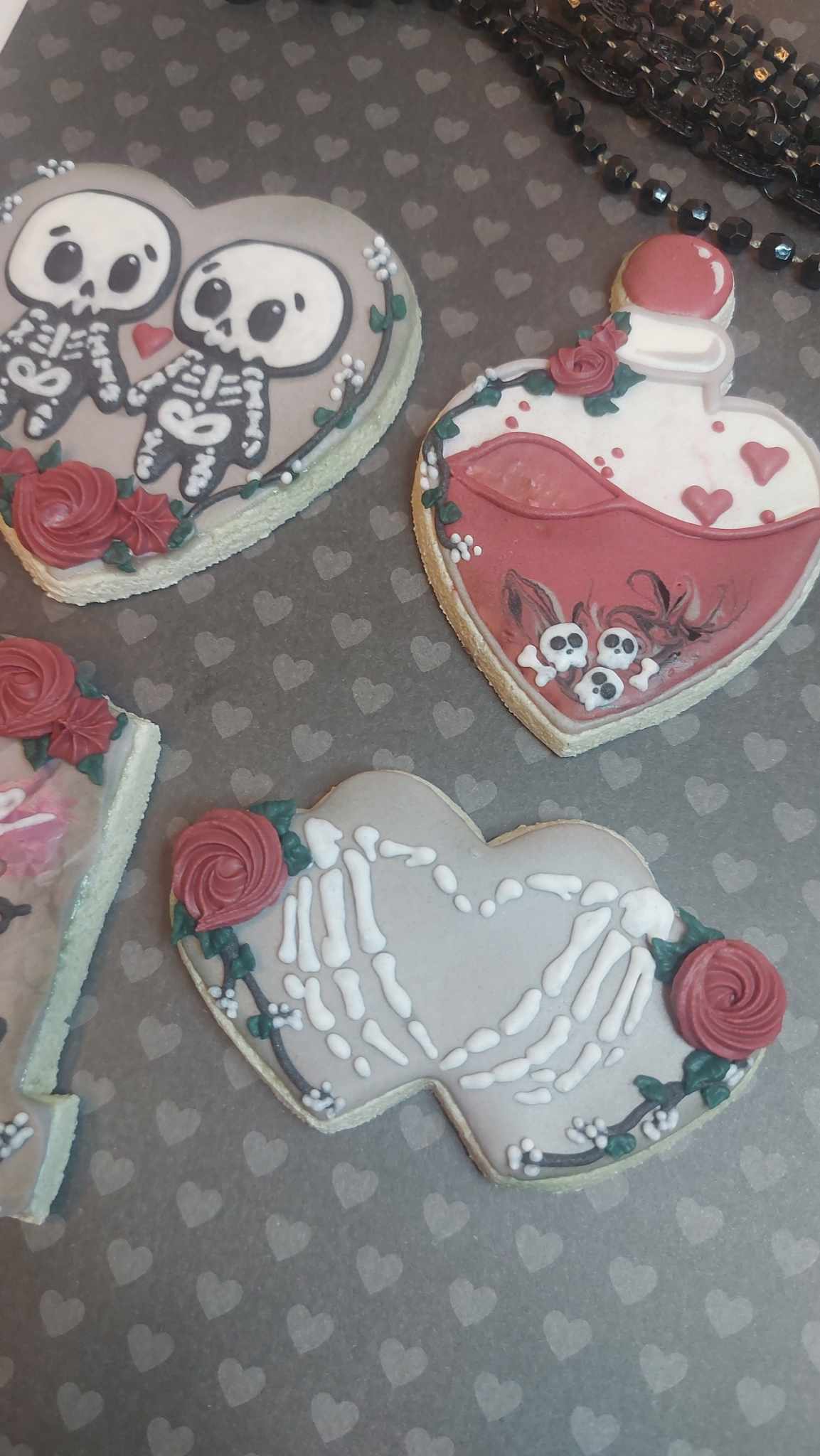 Love You to Death: A Spooky Valentine's Day Cookie Class (Fri 7th Feb 6pm)