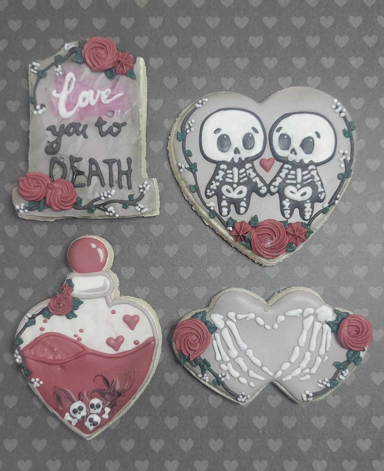 Love You to Death: A Spooky Valentine's Day Cookie Class (Fri 7th Feb 6pm)