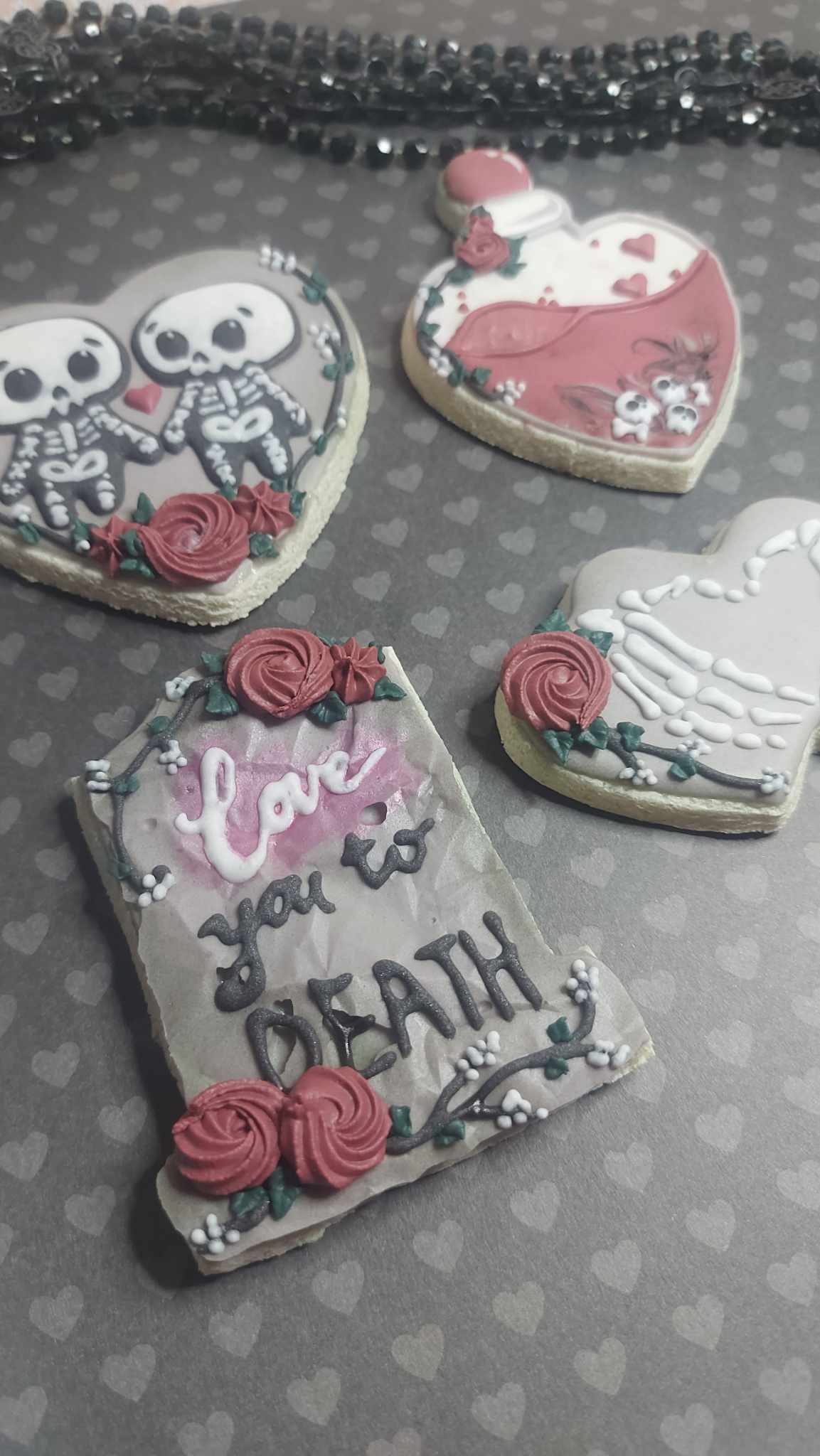 Love You to Death: A Spooky Valentine's Day Cookie Class (Fri 7th Feb 6pm)