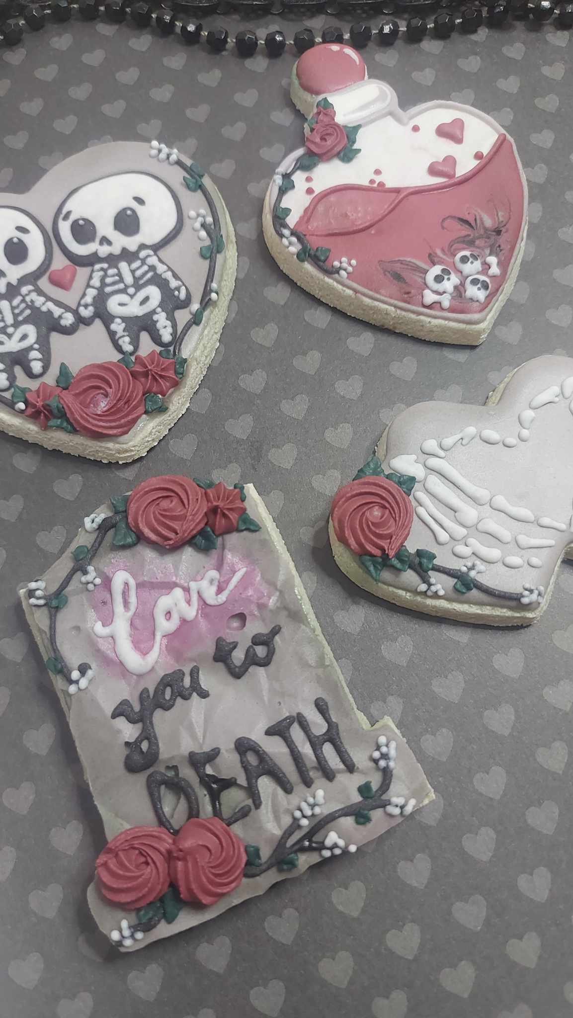 Love You to Death: A Spooky Valentine's Day Cookie Class (Fri 7th Feb 6pm)