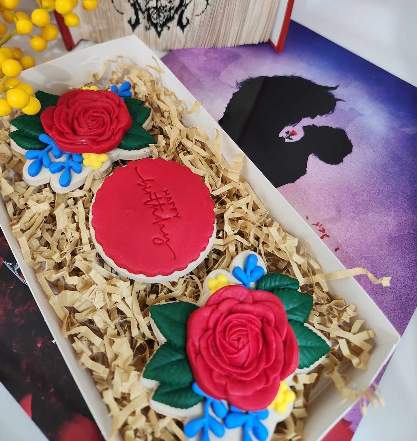 Beauty and the Beast Inspired Birthday Cookies (Includes Mould and Cutter) Mon 31st MAR