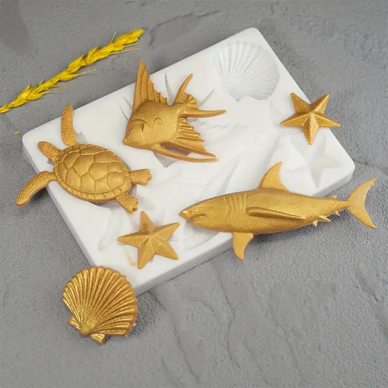 Ocean Creatures Silicone Mold